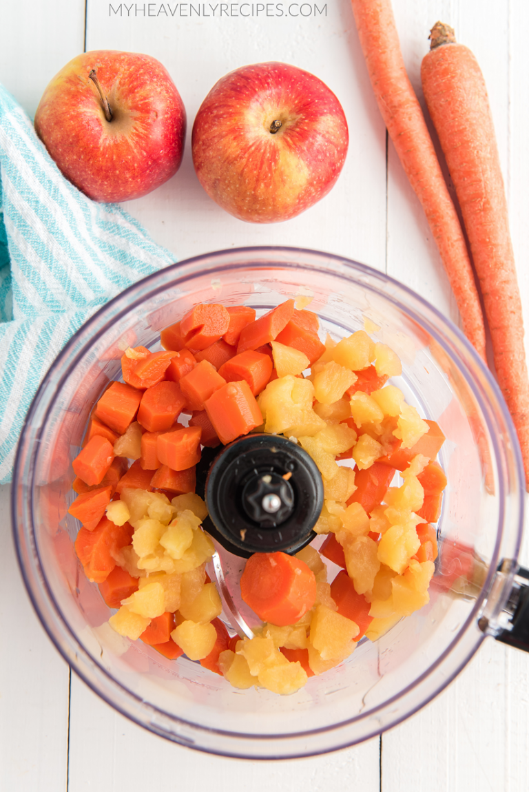 Carrot Puree for Baby (Using Apple) My Heavenly Recipes