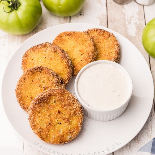 How to Make Fried Green Tomatoes My Heavenly Recipes