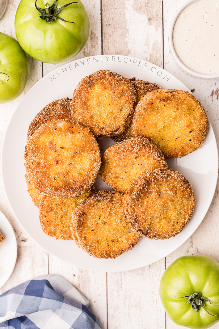 How to Make Fried Green Tomatoes My Heavenly Recipes