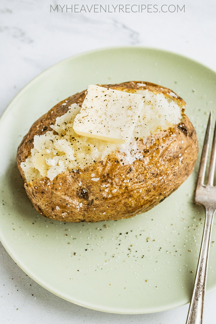 How to Make Baked Potatoes (Fail Proof Method) - My Heavenly Recipes