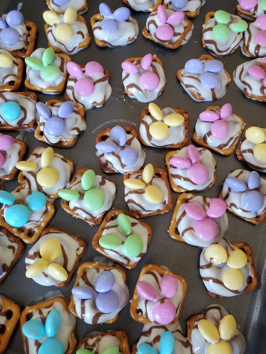 Easy Easter Treats With Pretzels