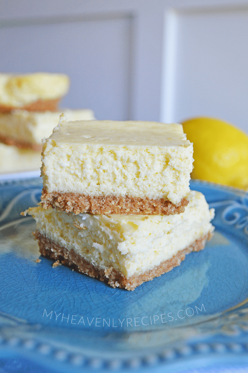 Lemon Cheesecake Bars