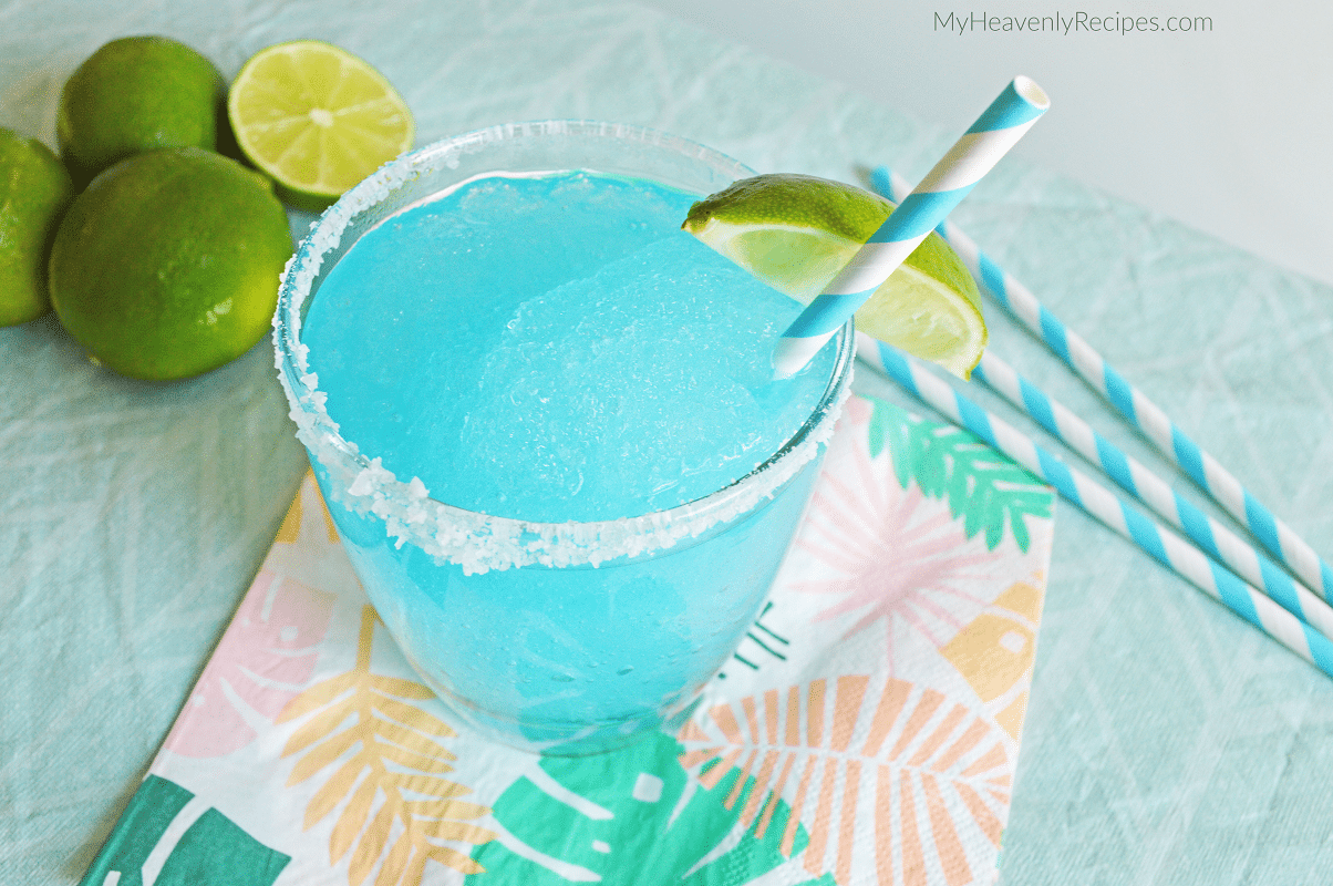 How to Make Blue Lagoon Margaritas