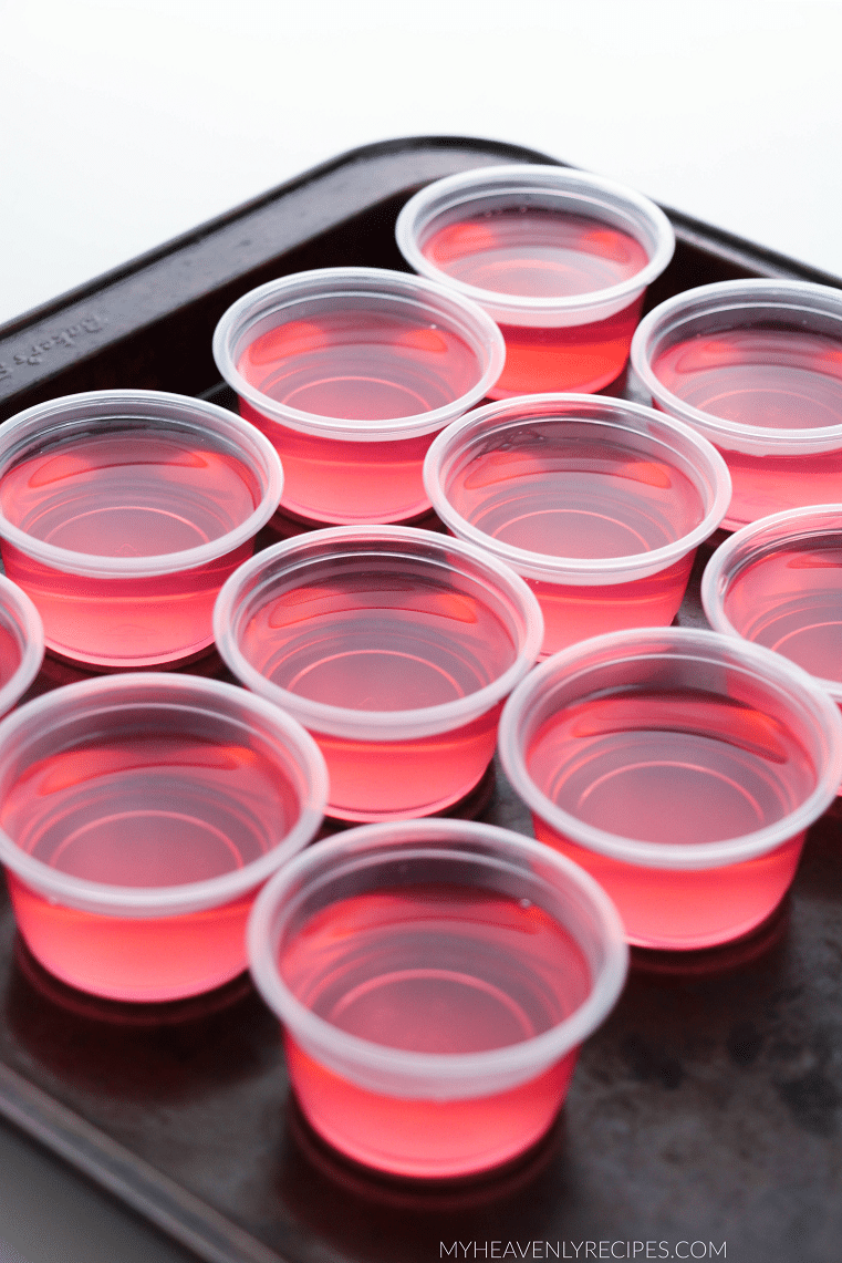 Pink Starburst Jello Shots My Heavenly Recipes