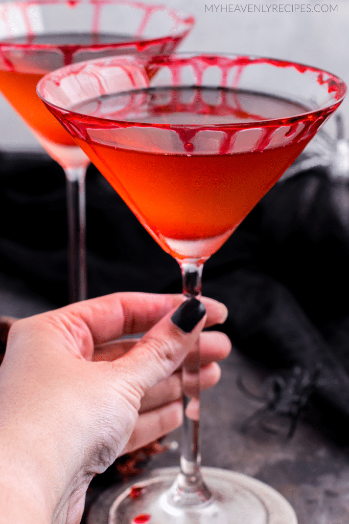 Vampire Kiss Cocktails for Halloween - My Heavenly Recipes