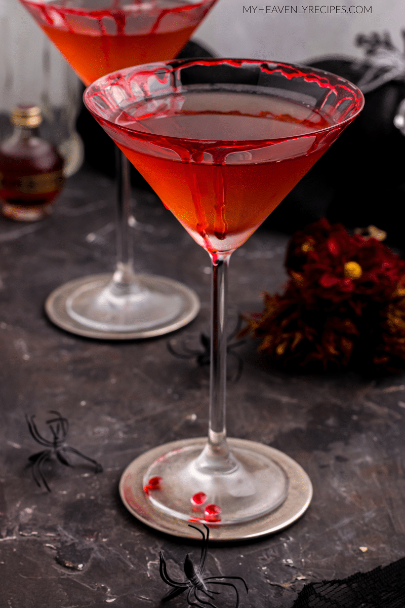 Vampire Kiss Cocktails for Halloween - My Heavenly Recipes