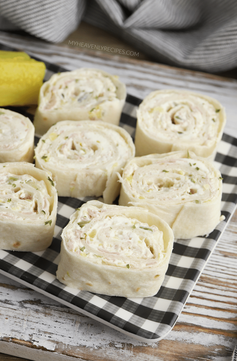 Pickle and Ham Pinwheels