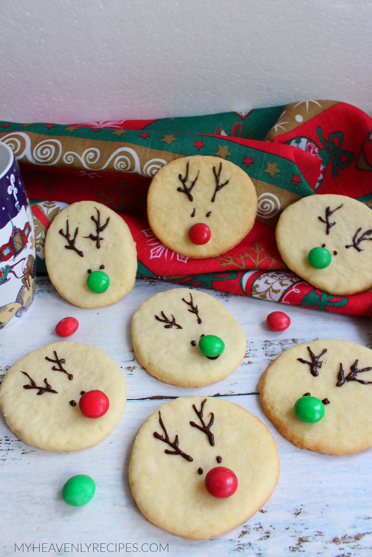 Reindeer Sugar Cookies