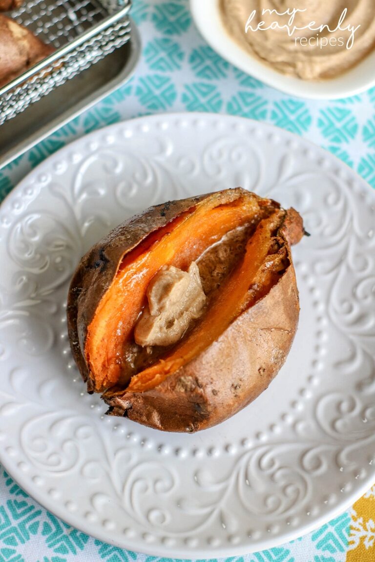 Air Fryer Baked Sweet Potato My Heavenly Recipes