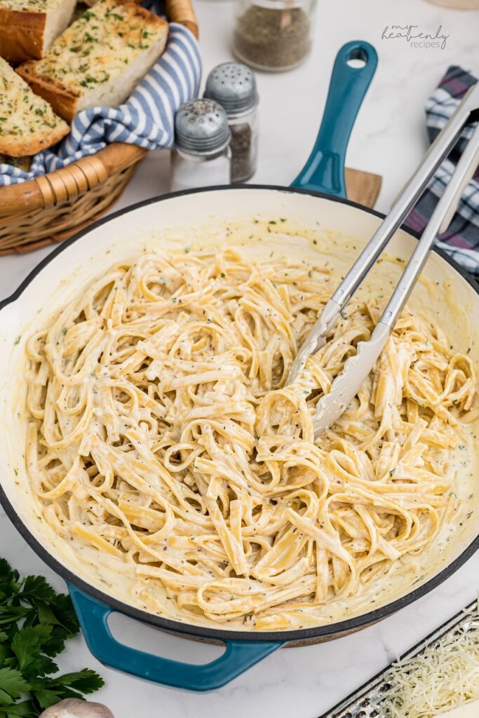 Fettucine Alfredo Recipe - My Heavenly Recipes