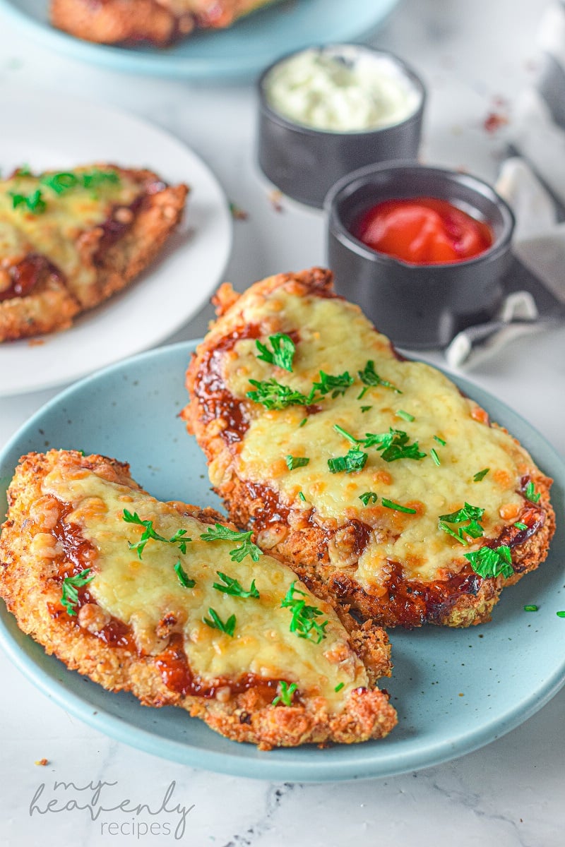 Air Fryer Chicken Parmesan - The Recipe Rebel