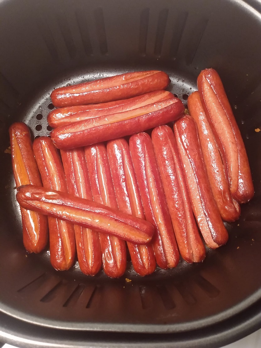 Air Fryer Hot Dogs