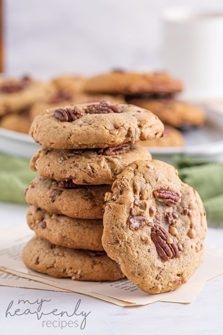 Butter Pecan Cookies Recipe My Heavenly Recipes