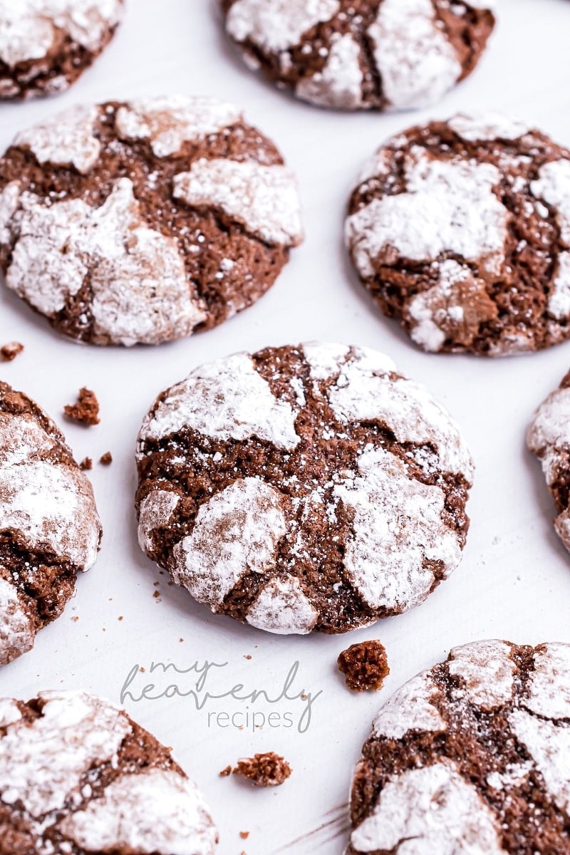 Chocolate Crinkle Cookies Recipe