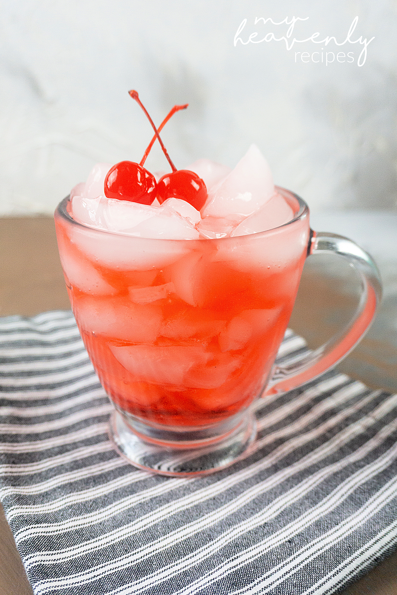 Shirley Temple (Kiddy Cocktail Drink)