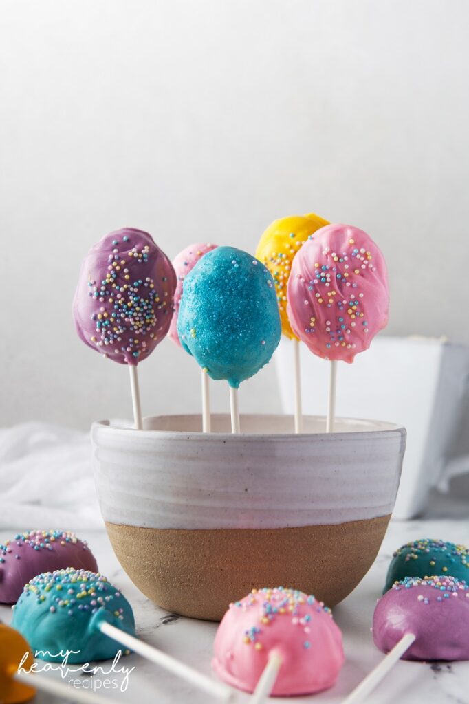 Easter Cake Pops - My Heavenly Recipes