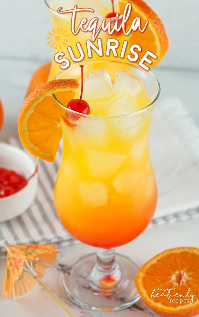 Tequila Sunrise Cocktail Recipe