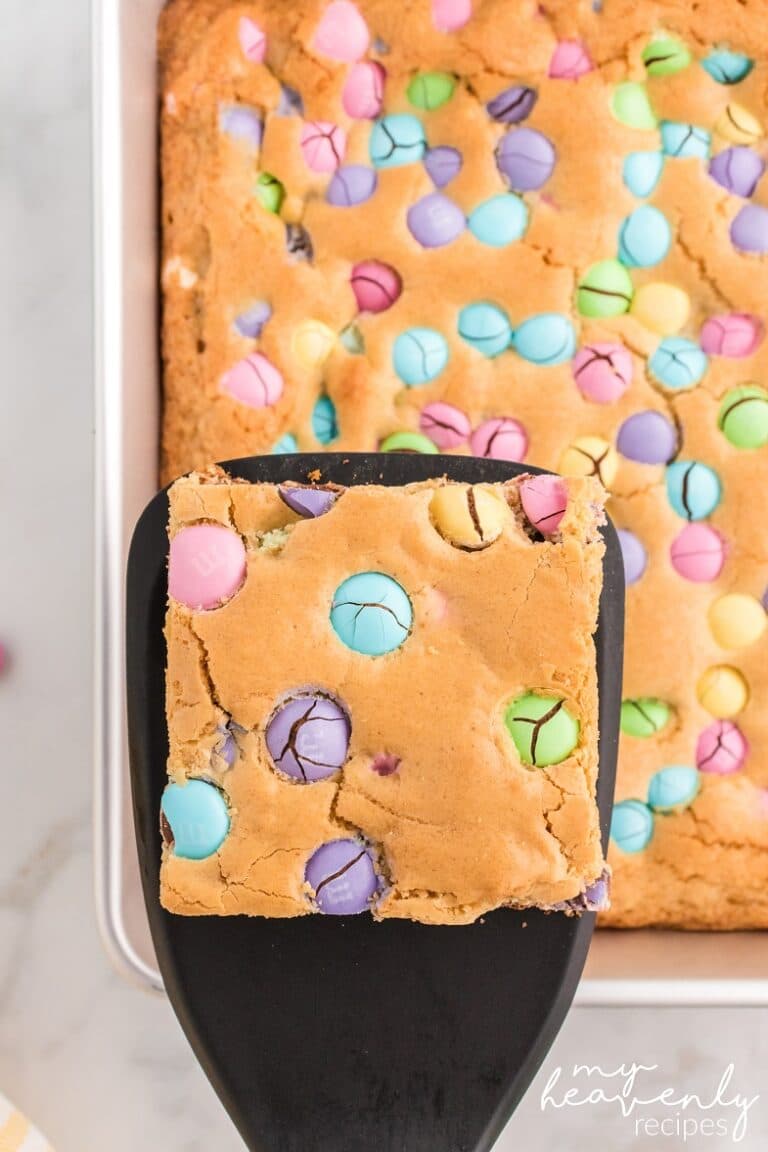Easter Blondies Recipe - My Heavenly Recipes