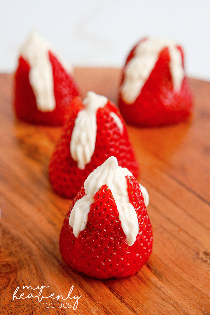 Cheesecake Stuffed Strawberries