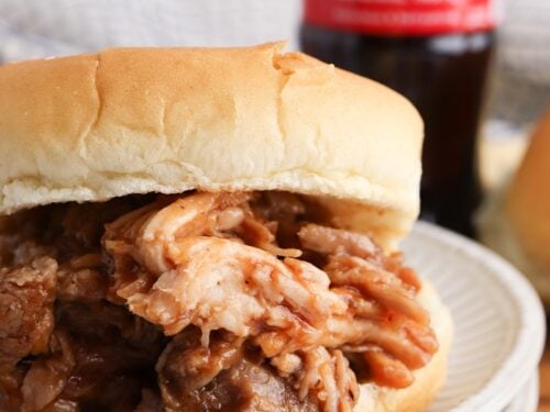 Pulled on sale pork cola