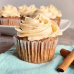 Apple Spice Cupcakes w/ Maple Brown Sugar Frosting