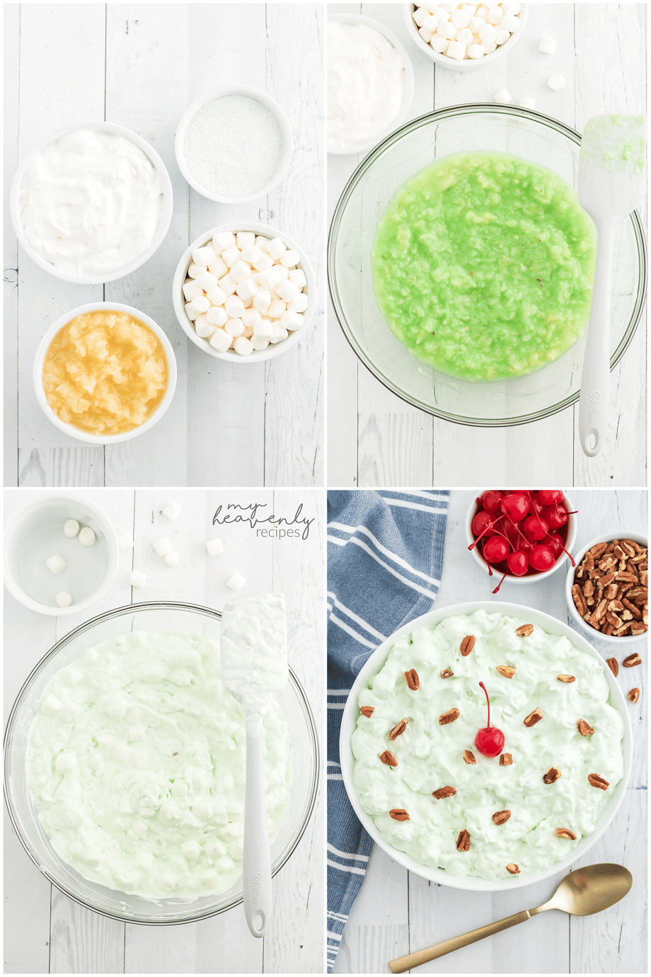 Pistachio Fluff Recipe - My Heavenly Recipes