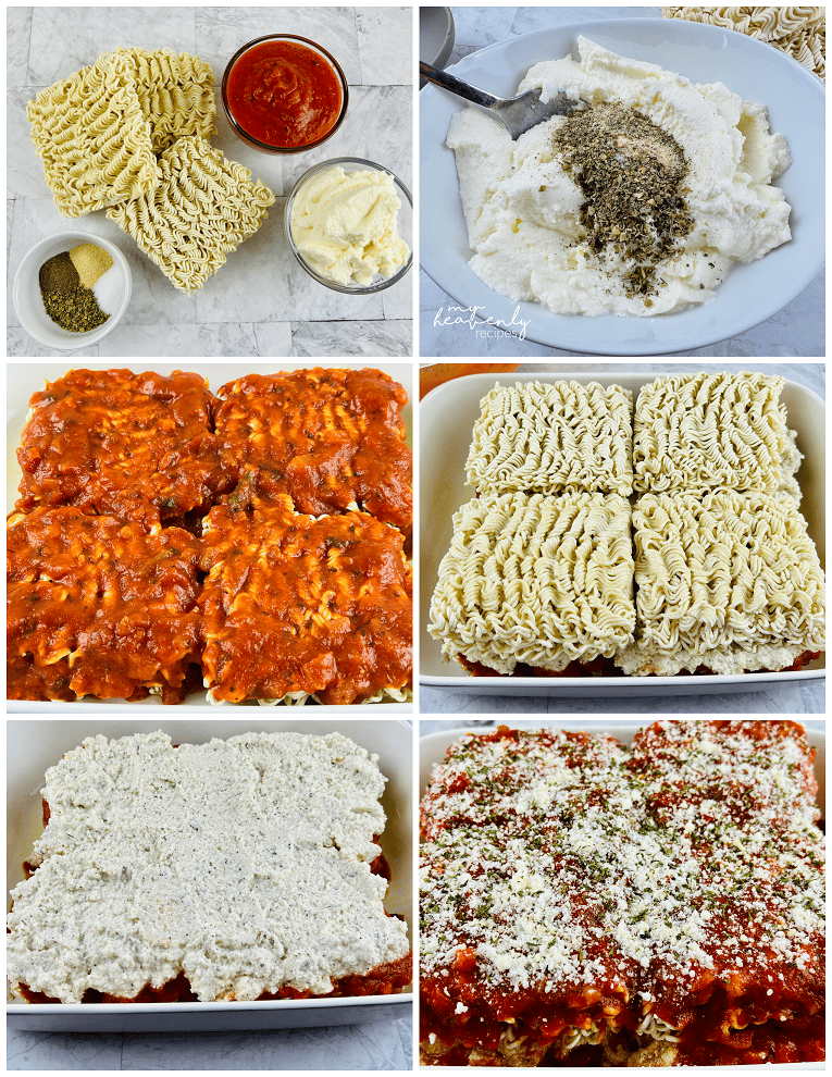 Ramen Lasagna My Heavenly Recipes