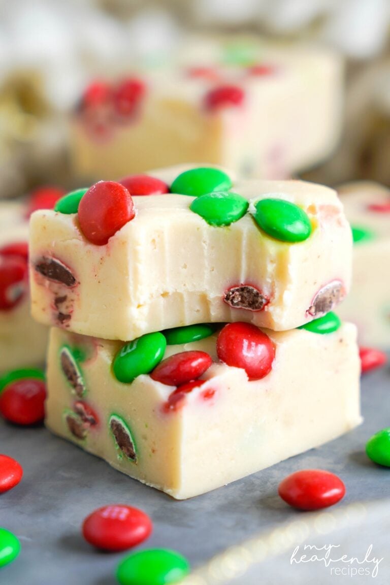 Christmas Cookie Fudge My Heavenly Recipes