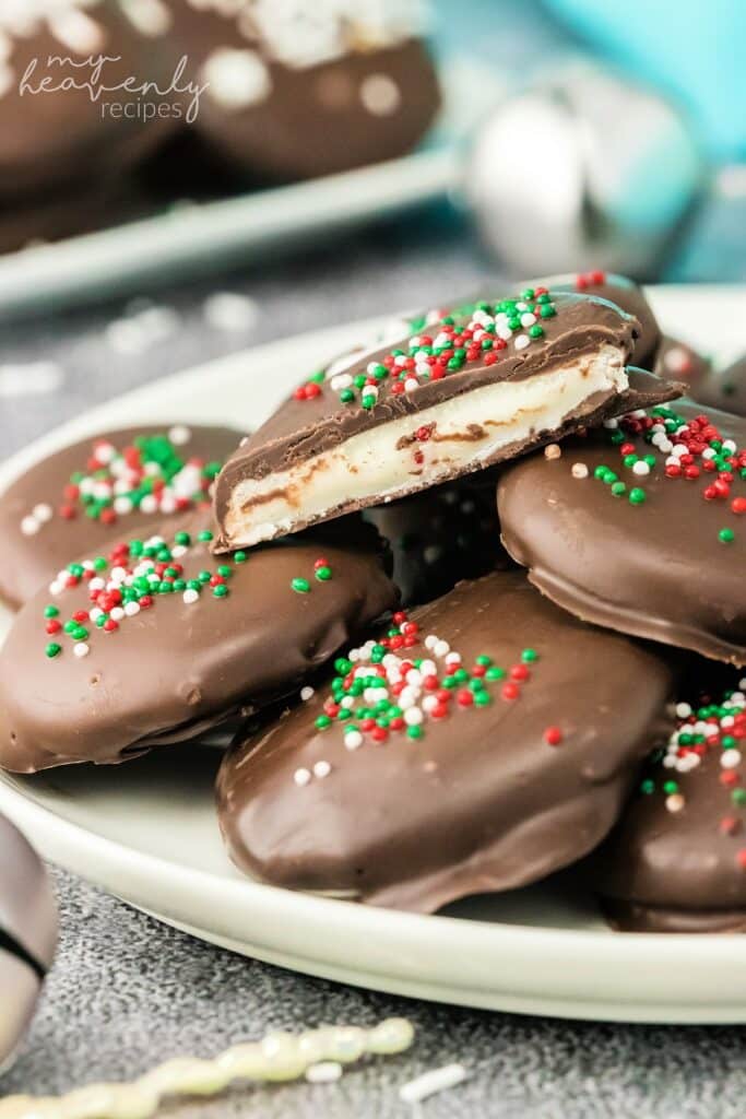 Homemade Peppermint Patties My Heavenly Recipes 0739