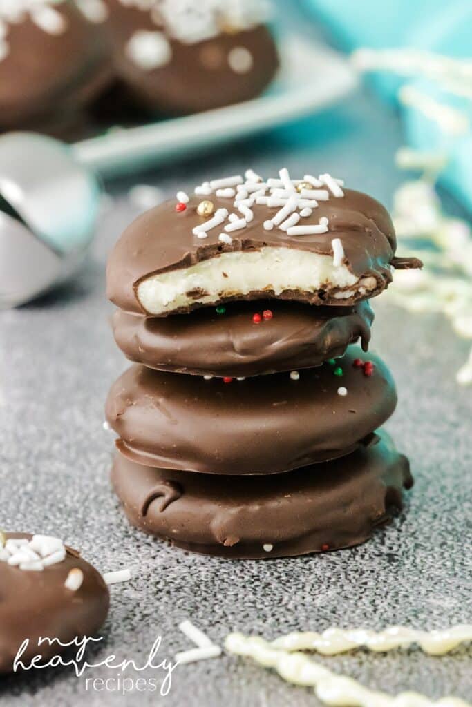 Homemade Peppermint Patties - My Heavenly Recipes