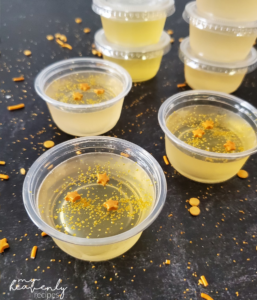 Champagne Jello Shots for New Years! - My Heavenly Recipes