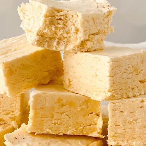 Eggnog Fudge Recipe My Heavenly Recipes