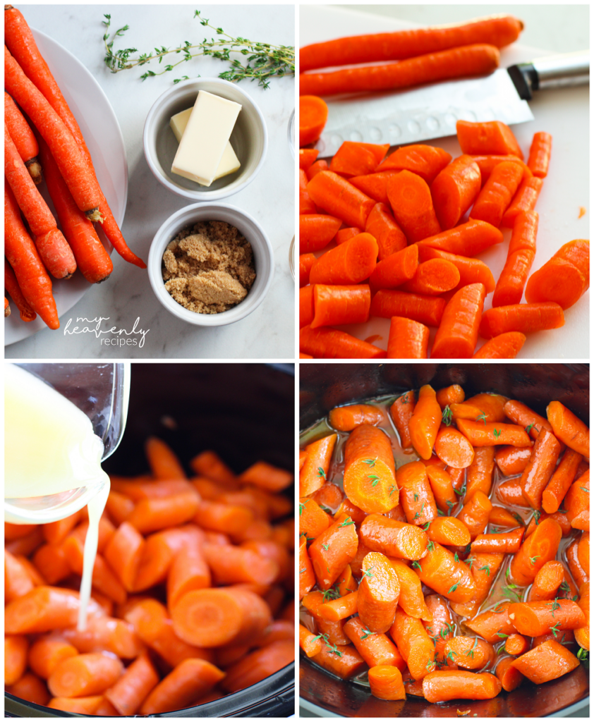 Crockpot Glazed Carrots Recipe - Evolving Table