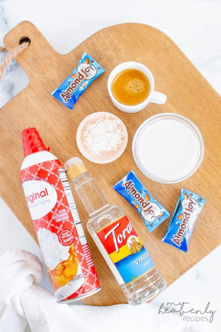 Almond Joy Latte Recipe My Heavenly Recipes