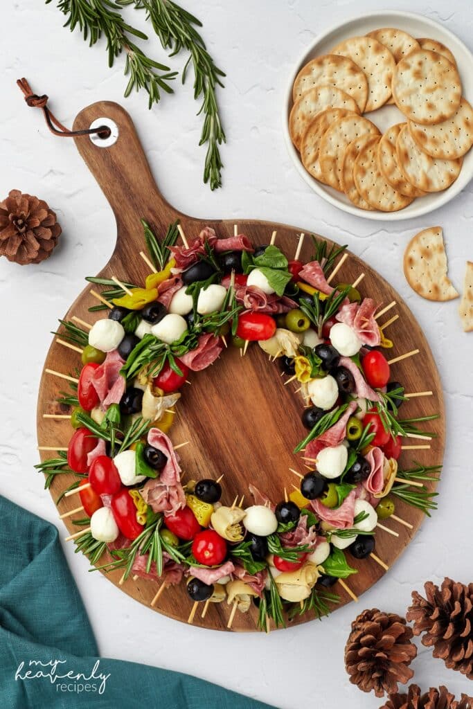 olive wreath appetizer