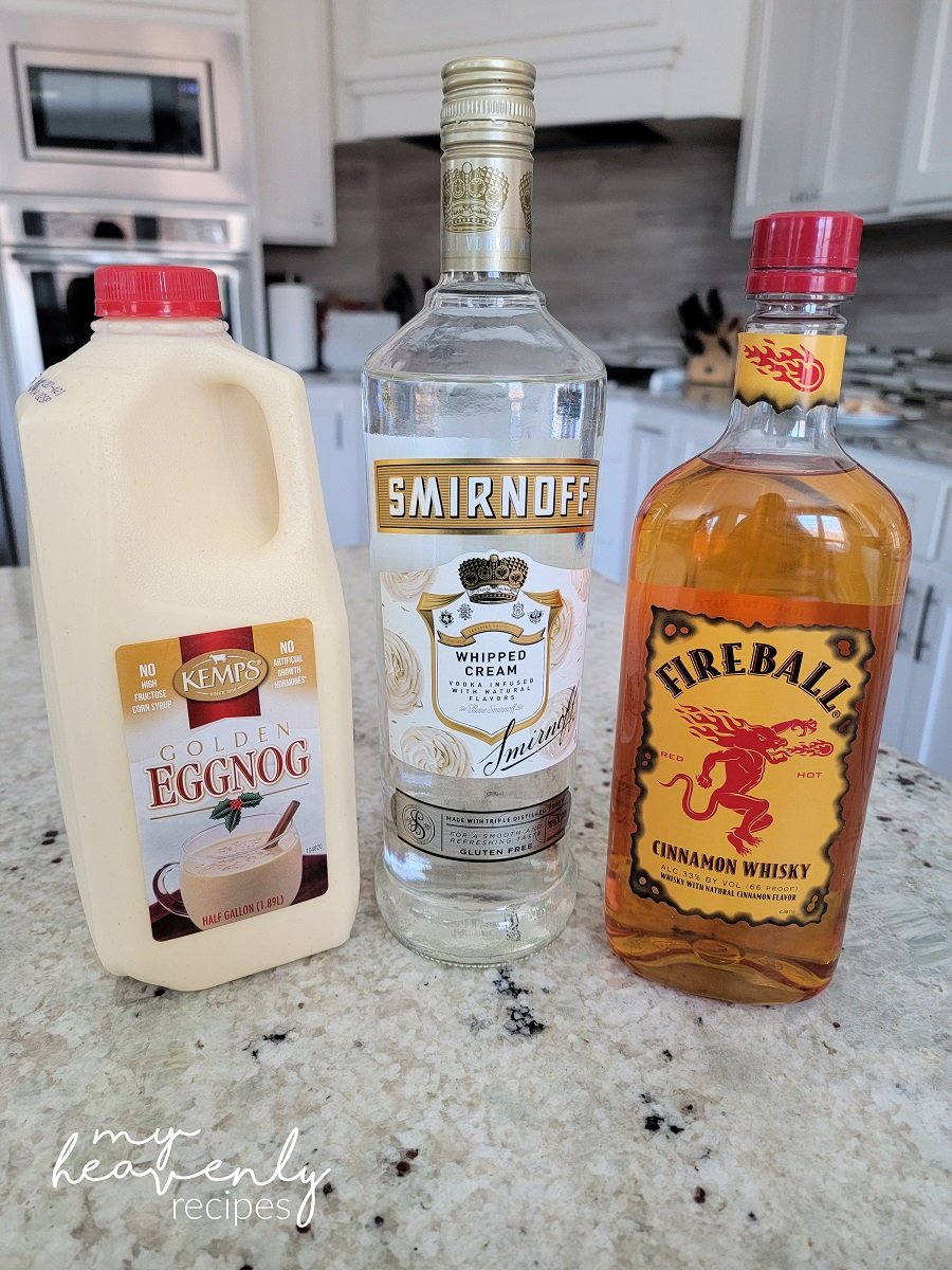 Fireball Eggnog Cocktail Recipe - My Heavenly Recipes