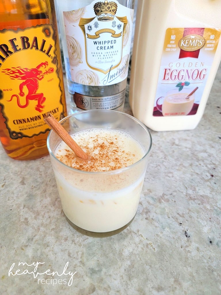 Fireball Eggnog Cocktail Recipe - My Heavenly Recipes