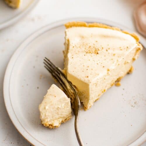 No Bake Eggnog Pie Recipe My Heavenly Recipes