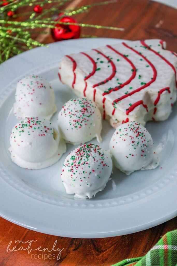 Moist Christmas Cake Balls (My Most Requested Holiday Dessert)- Aleka's  Get-Together