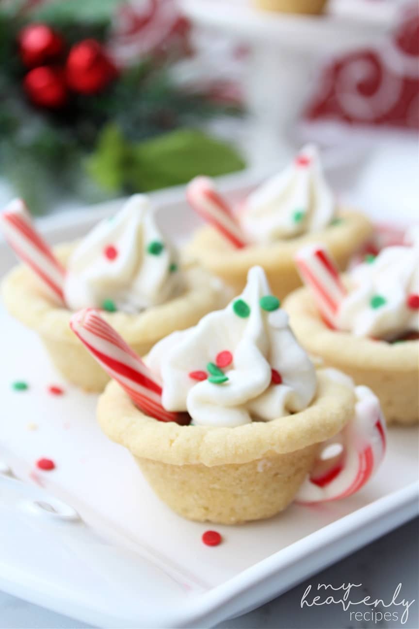 Reese’s Hot Cocoa Cookie Cups