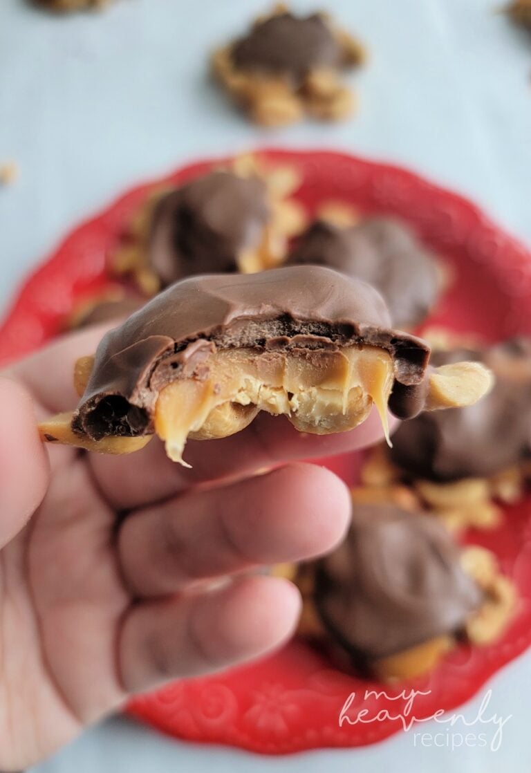 Cashew Clusters (Chocolate & Caramel) My Heavenly Recipes