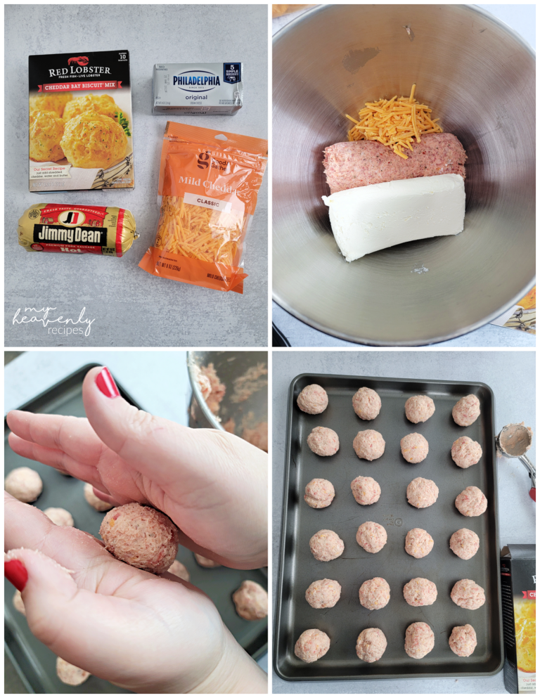 Cheddar Bay Sausage Balls Recipe My Heavenly Recipes