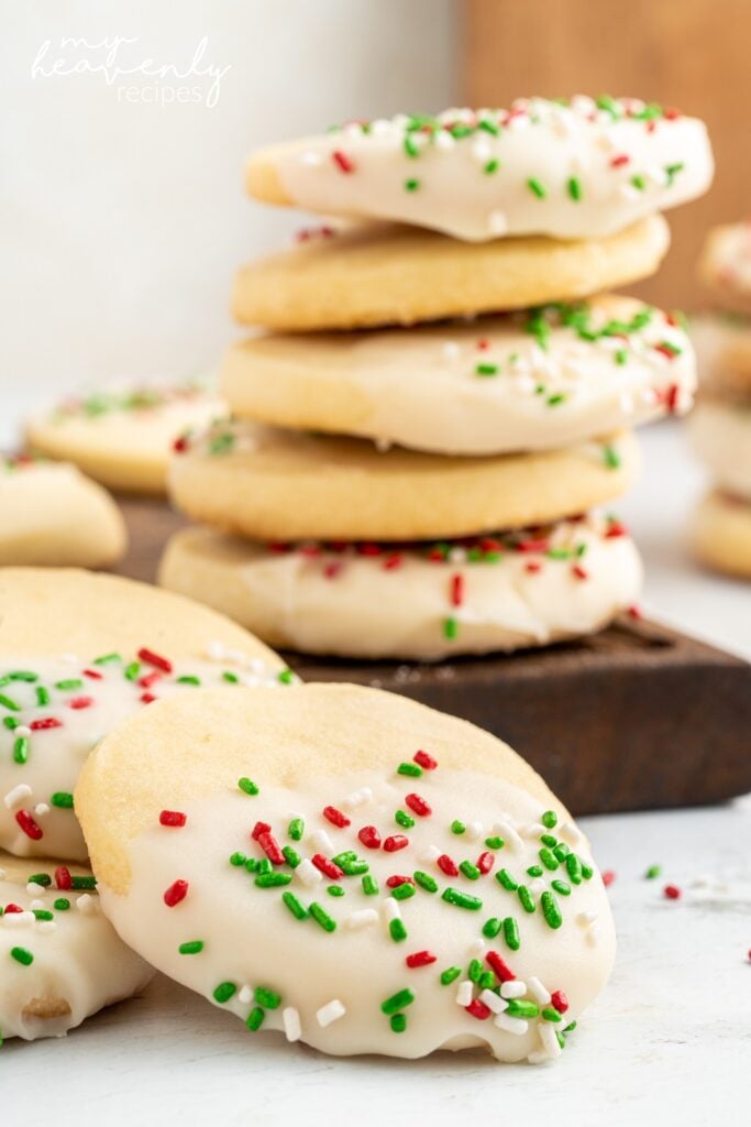 Christmas Shortbread Cookies - My Heavenly Recipes