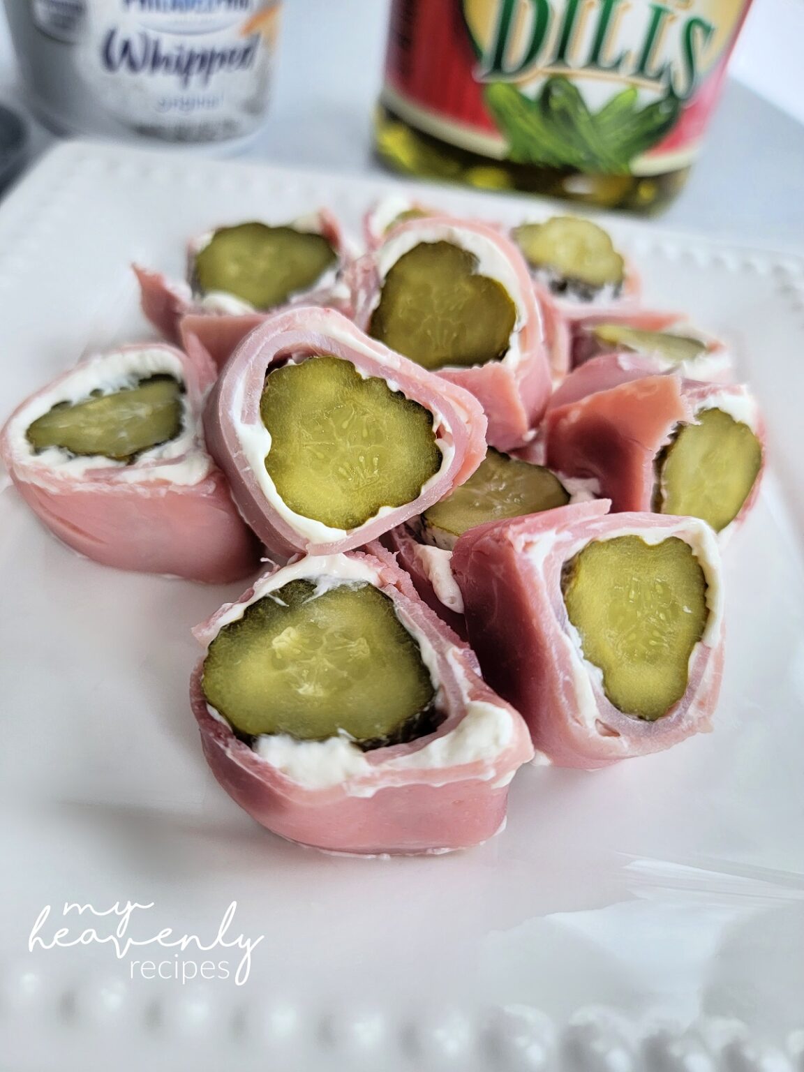 Ham and Pickle Roll Ups My Heavenly Recipes
