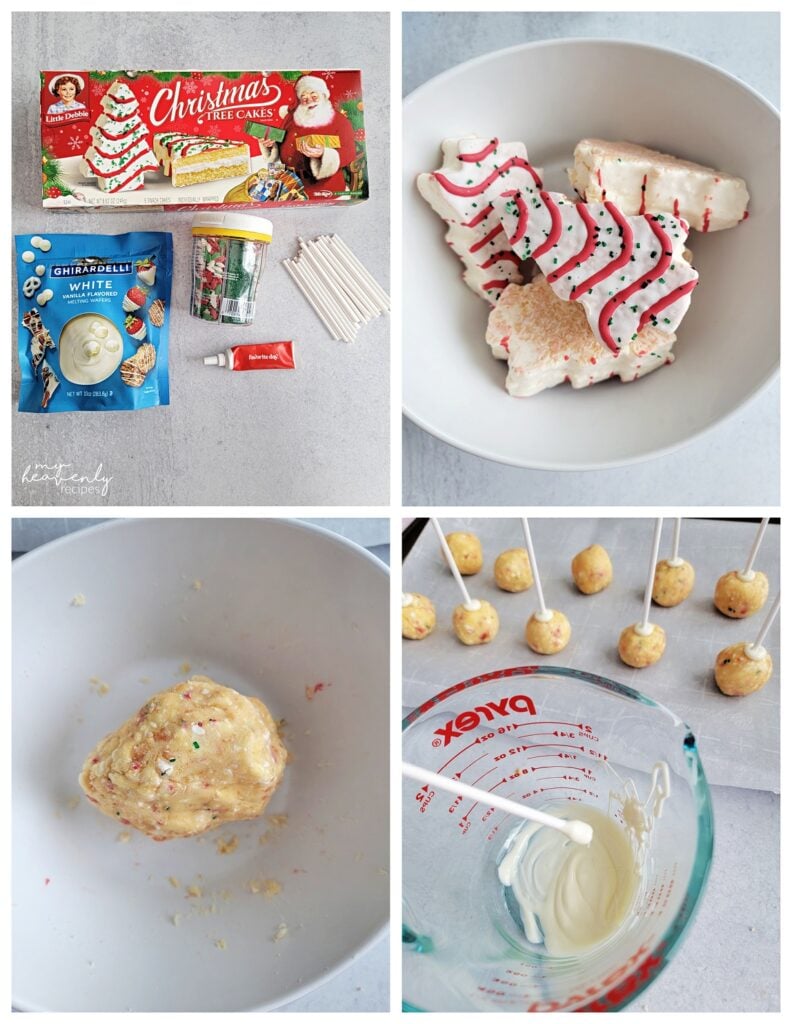 Giant Little Debbie Christmas Tree Cake - The Squeaky Mixer - Easy