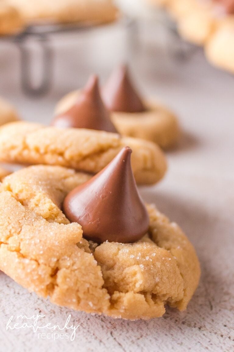 Peanut Butter Blossoms Recipe My Heavenly Recipes
