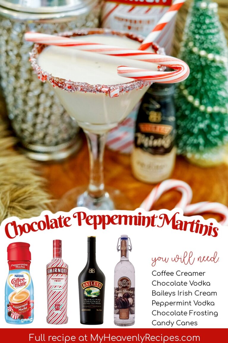 Peppermint Chocolate Martini Recipe My Heavenly Recipes