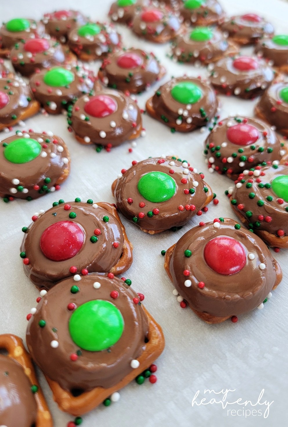 Rolo Pretzel Bites My Heavenly Recipes