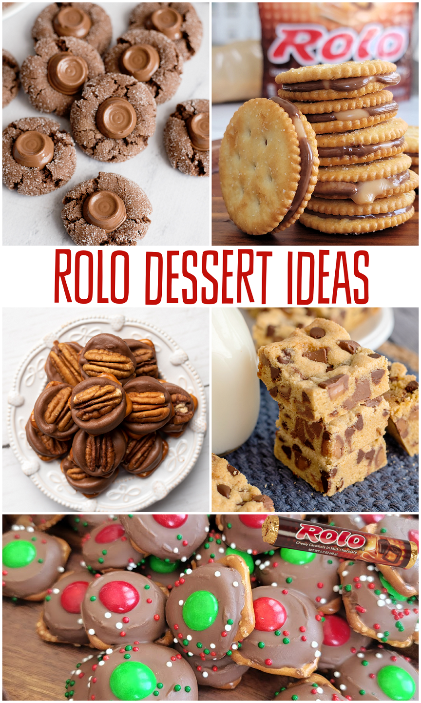 Rolo Dessert Ideas - What Can I Make with Rolos? - My Heavenly Recipes