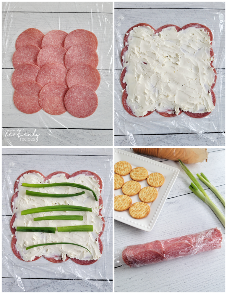 Salami Cream Cheese Cracker Bites My Heavenly Recipes
